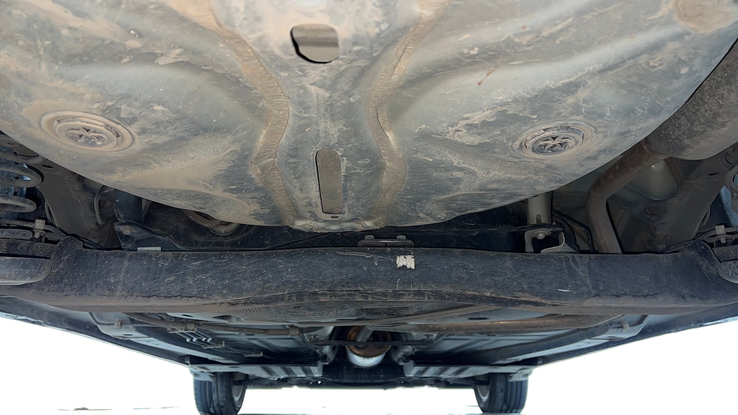 Used 2024 Maruti Suzuki Baleno Zeta MT Petrol Manual extra REAR UNDERBODY VIEW (TAKEN FROM REAR)