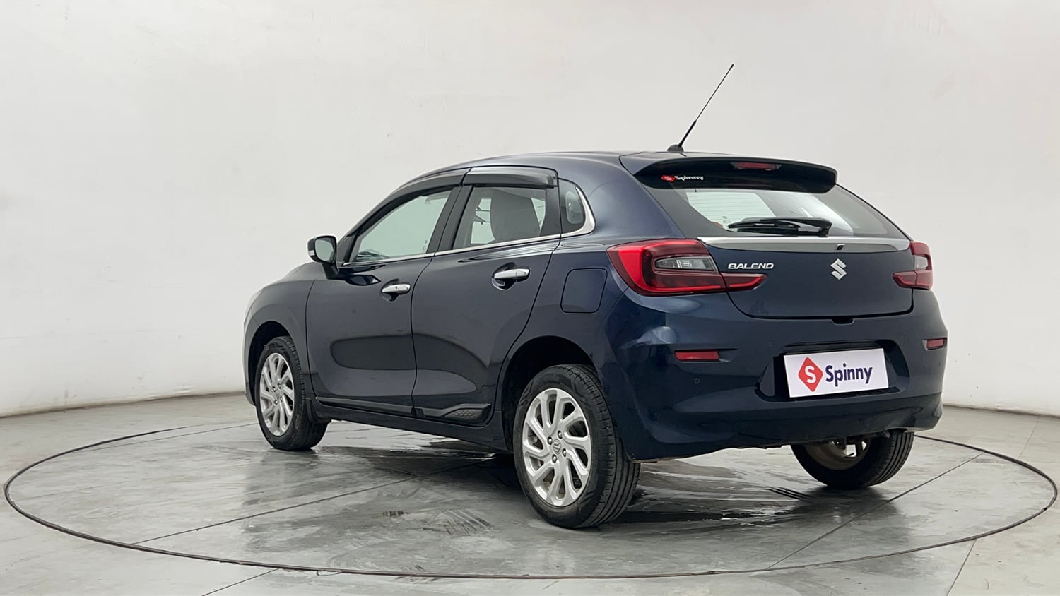 Used 2023 Maruti Suzuki Baleno Zeta AGS Petrol Automatic exterior LEFT REAR CORNER VIEW