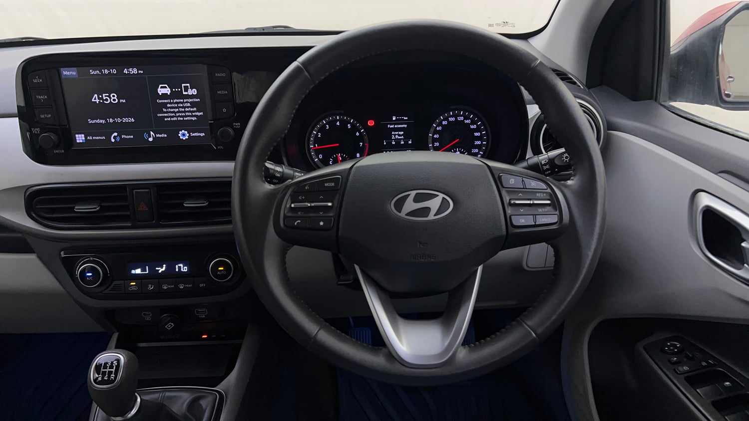 Used 2024 Hyundai Grand i10 Nios Asta 1.2 Kappa Petrol Manual interior STEERING VIEW