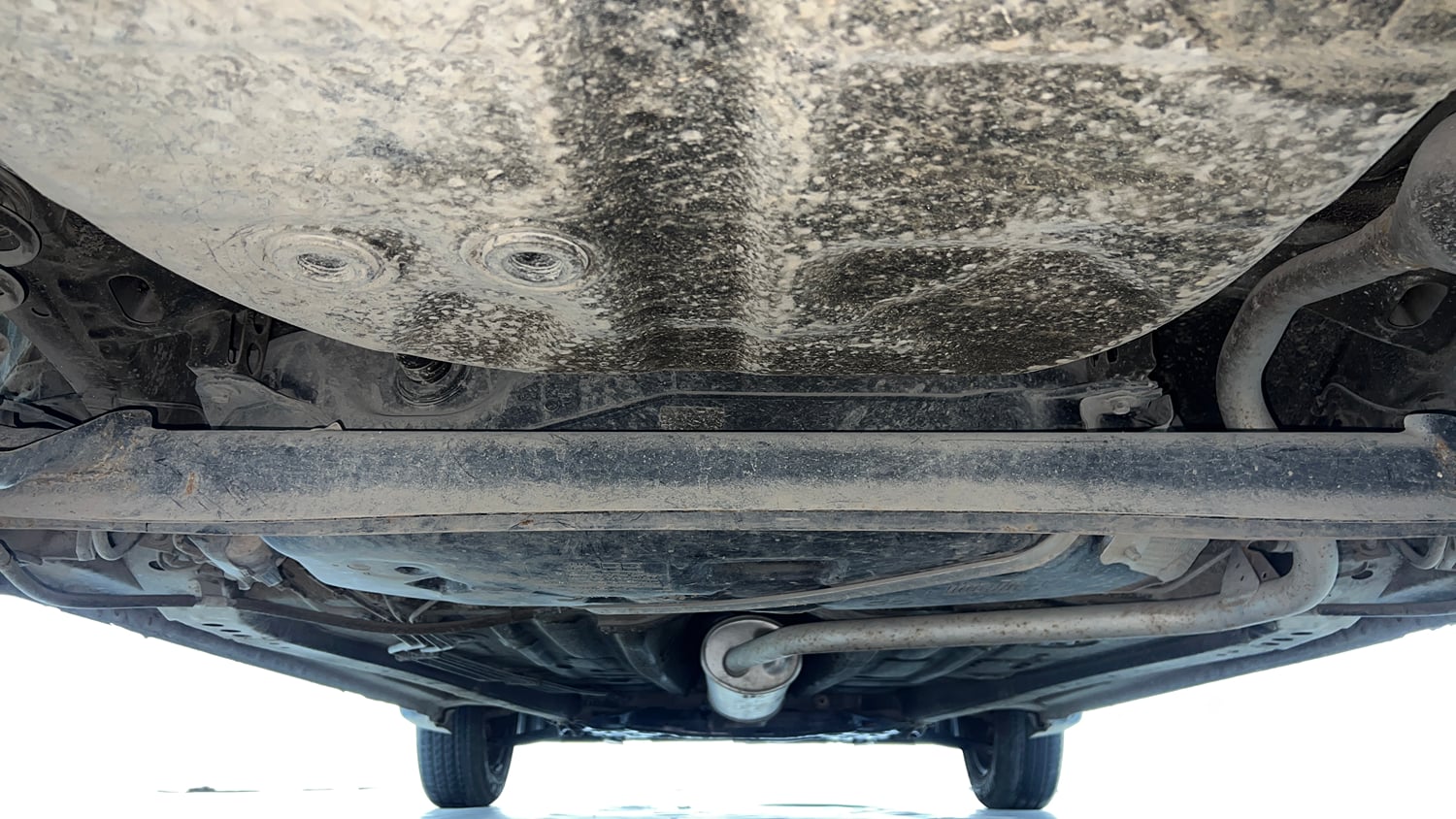 Used 2022 Maruti Suzuki Wagon R VXI 1.0 Petrol Manual extra REAR UNDERBODY VIEW (TAKEN FROM REAR)