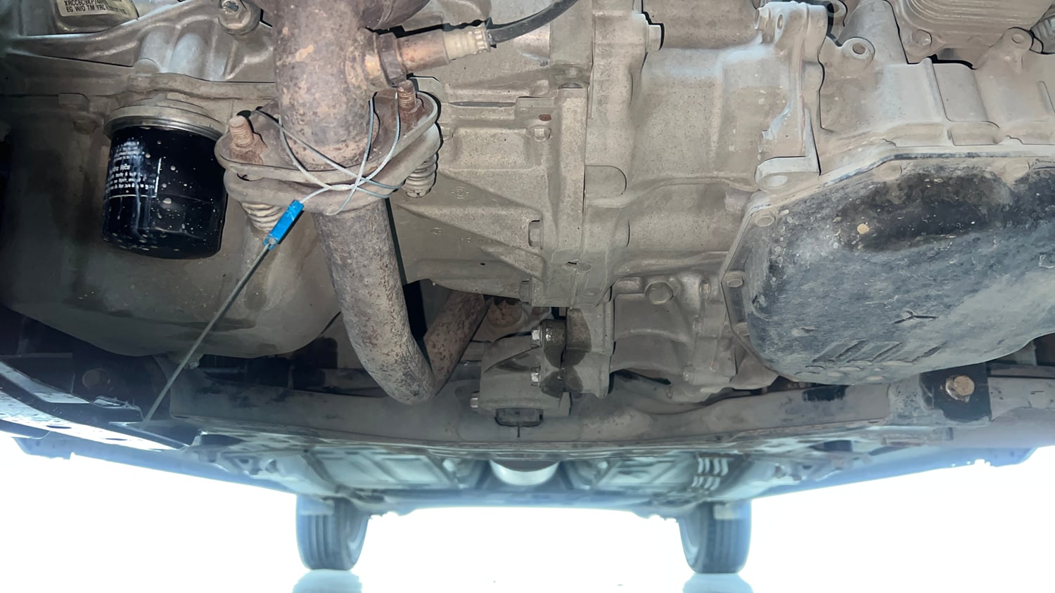 Used 2019 Maruti Suzuki Baleno Zeta Automatic Petrol Automatic extra FRONT LEFT UNDERBODY VIEW