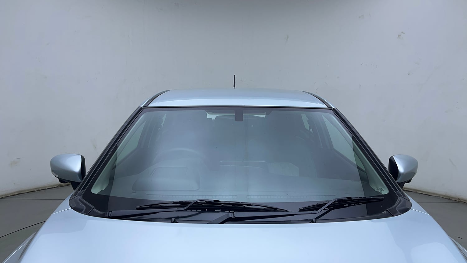 Used 2024 Toyota Glanza V Petrol Manual exterior FRONT WINDSHIELD VIEW