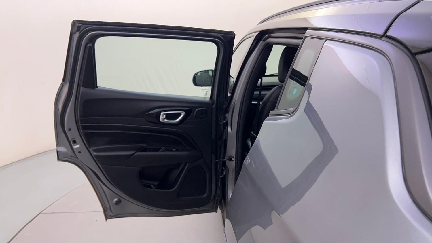 Used 2021 Jeep Compass Model S (O) 1.4 Petrol DCT Petrol Automatic interior LEFT REAR DOOR OPEN VIEW