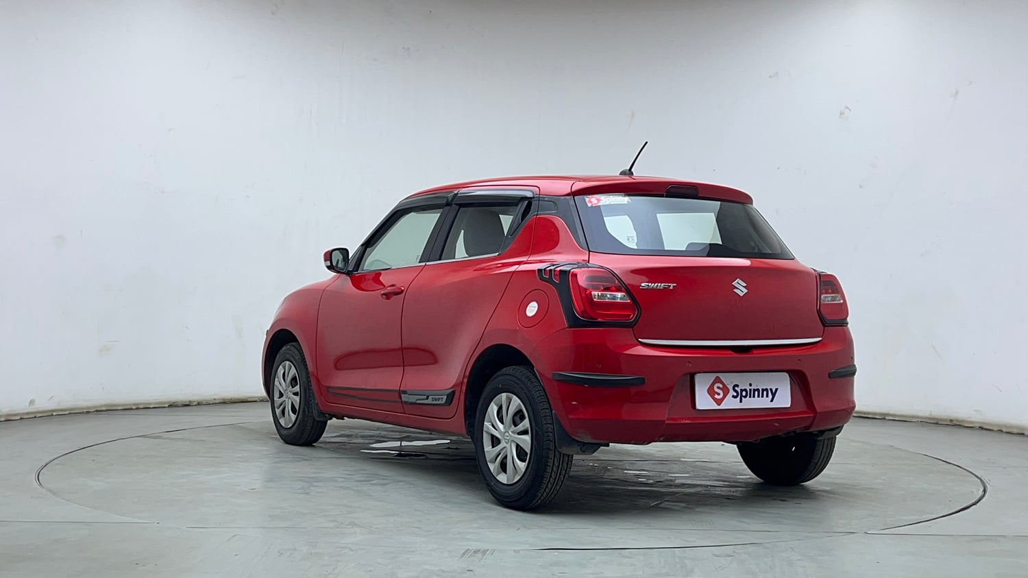 Used 2019 Maruti Suzuki Swift VXi Petrol Manual exterior LEFT REAR CORNER VIEW