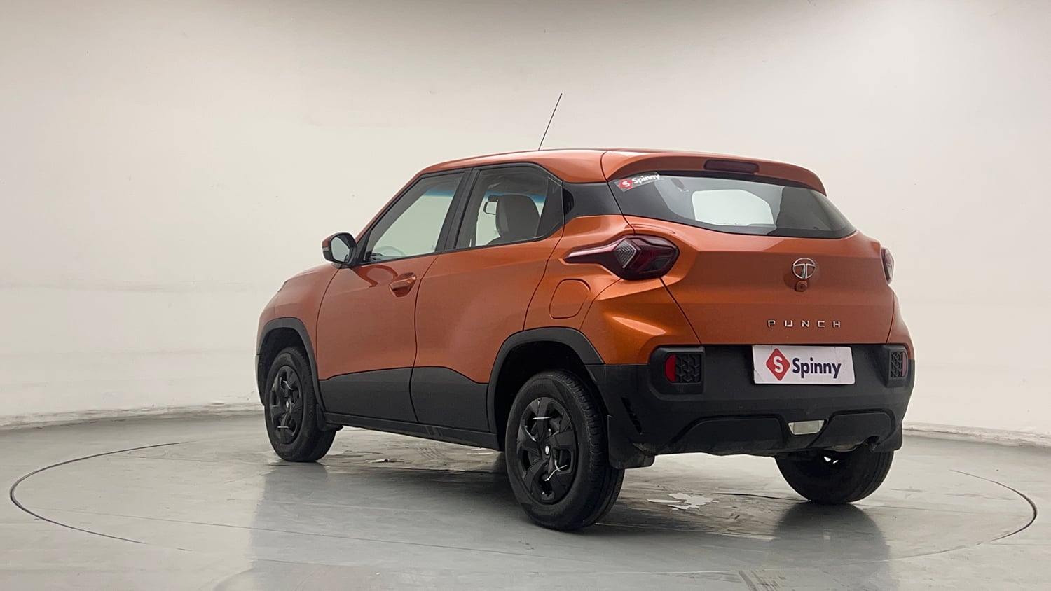 Used 2021 Tata Punch Adventure Rhythm Pack MT Petrol Manual exterior LEFT REAR CORNER VIEW