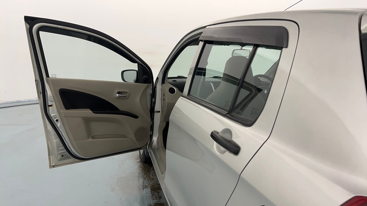 Used 2014 Maruti Suzuki Celerio VXi AMT Petrol Automatic interior LEFT FRONT DOOR OPEN VIEW