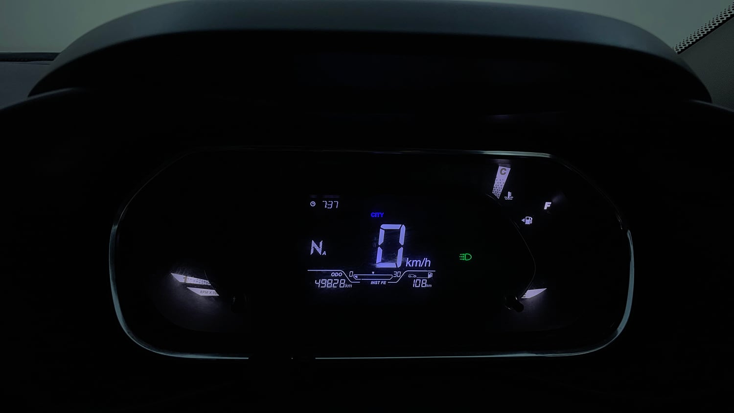 Used 2022 Tata Nexon XMA (S) Petrol Automatic interior CLUSTERMETER VIEW