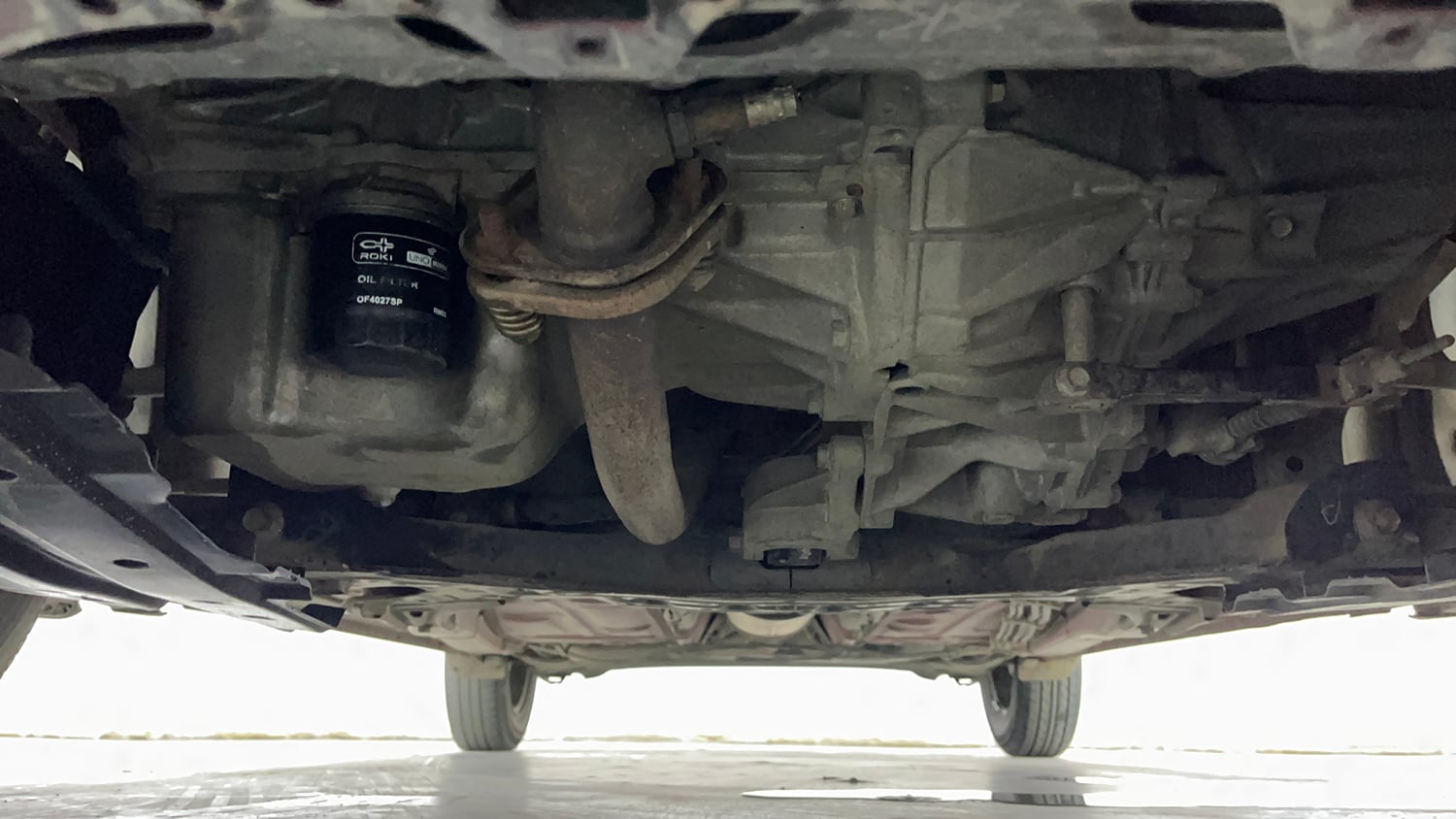 Used 2019 Maruti Suzuki Swift VXi Petrol Manual extra FRONT LEFT UNDERBODY VIEW