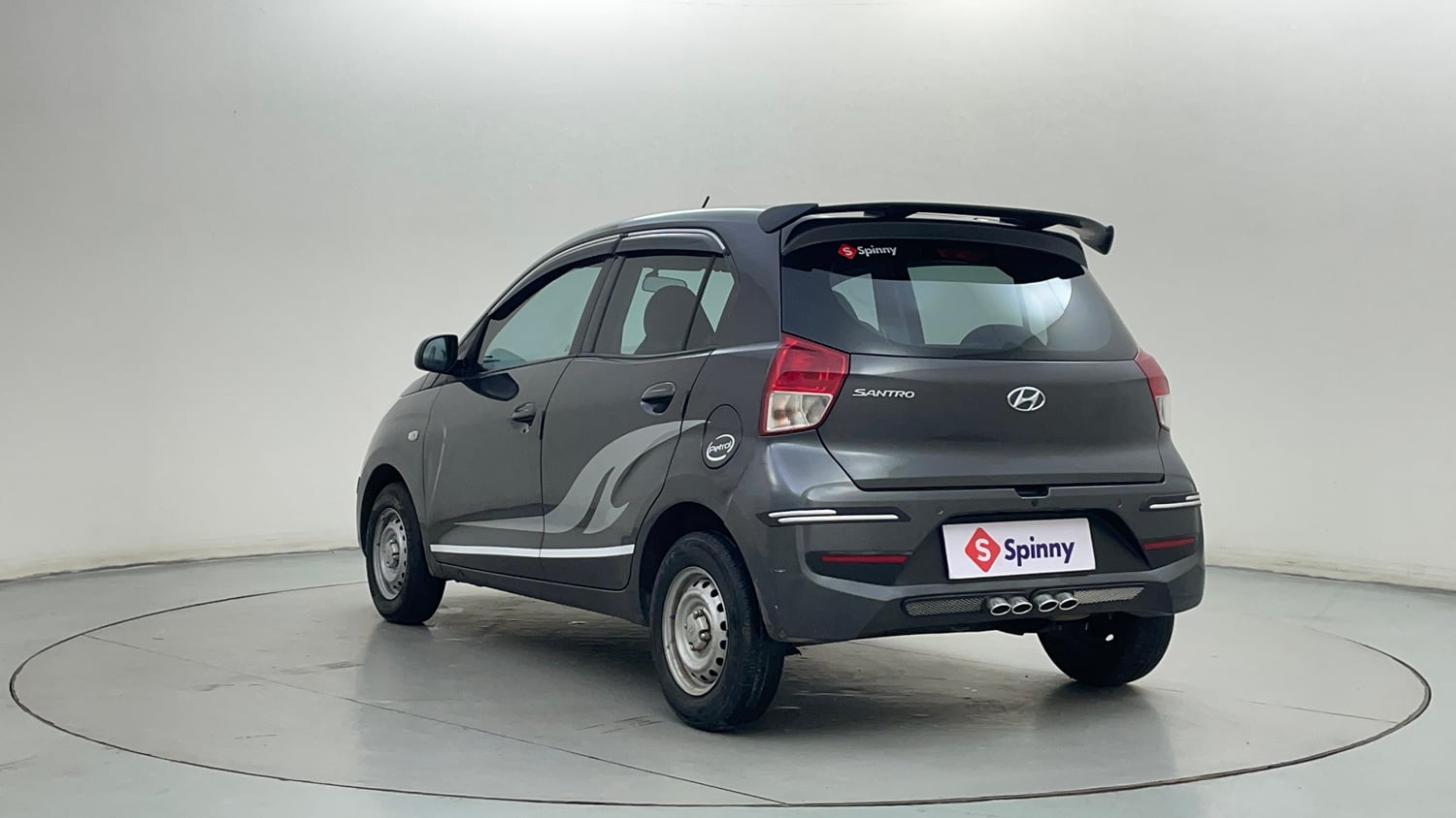 Used 2021 Hyundai Santro Magna Petrol Manual exterior LEFT REAR CORNER VIEW
