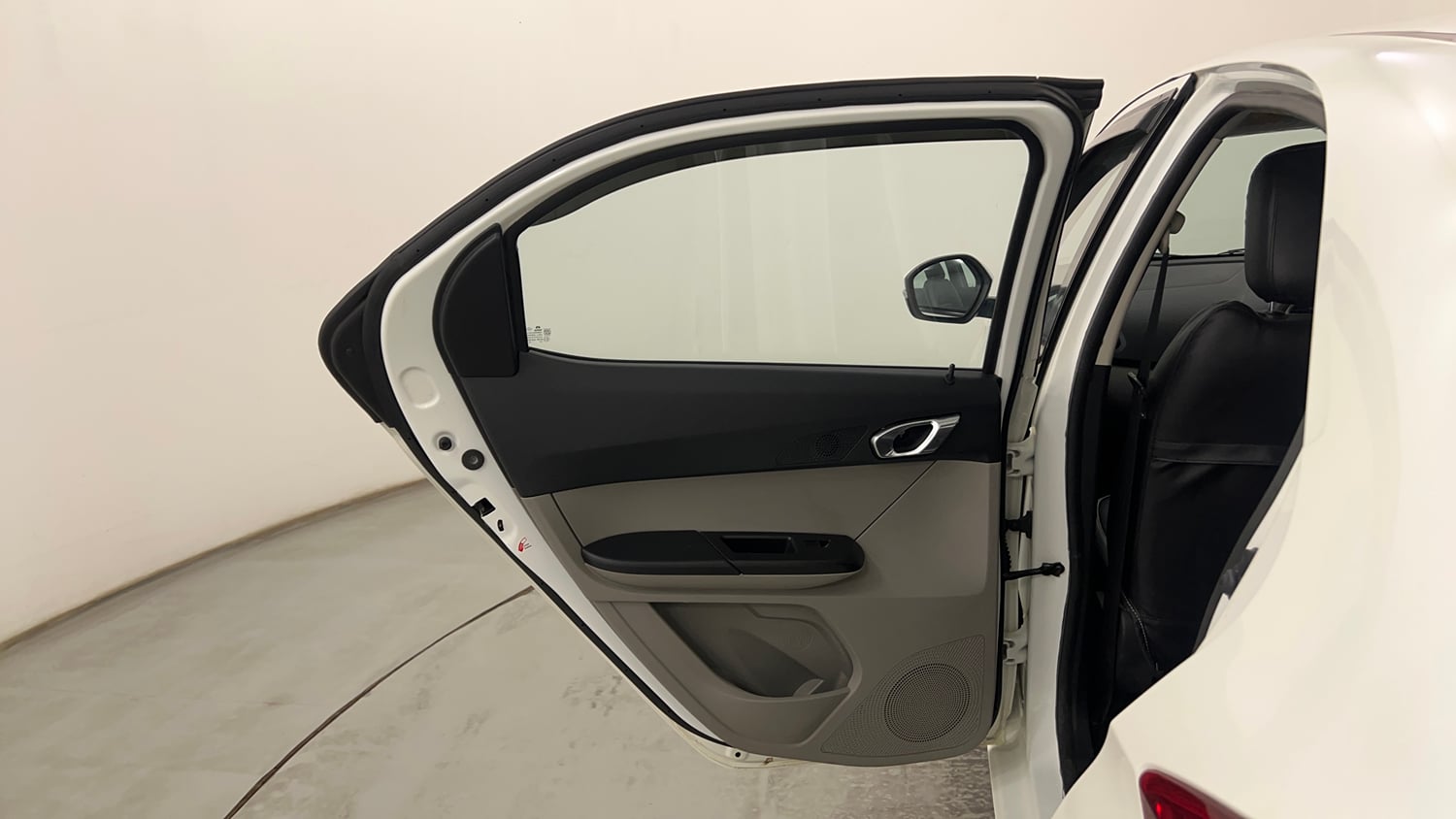 Used 2018 Tata Tiago Revotron XZ Petrol Manual interior LEFT REAR DOOR OPEN VIEW