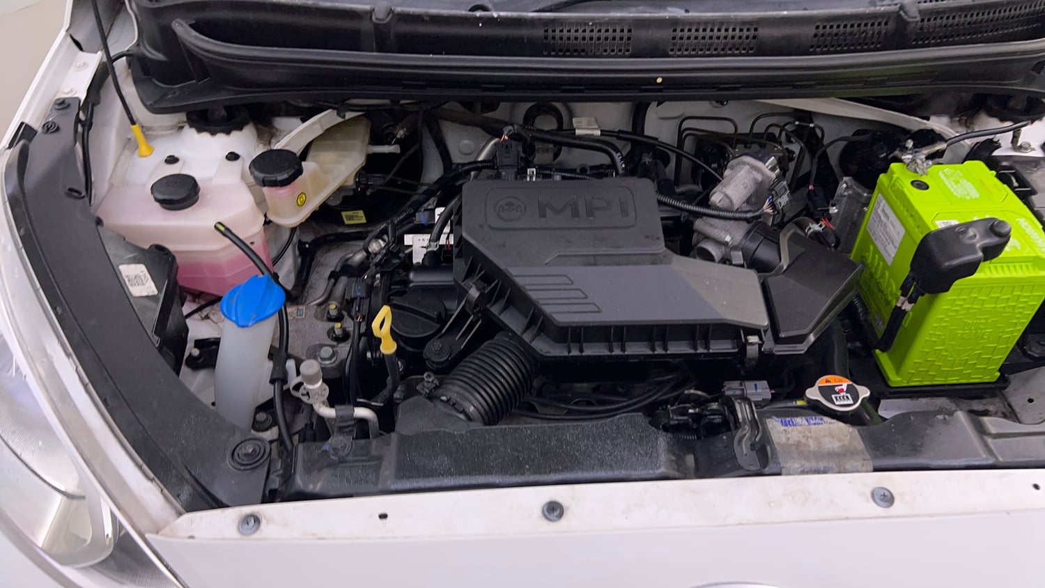 Used 2022 Hyundai Santro Sportz Petrol Manual engine ENGINE RIGHT SIDE VIEW