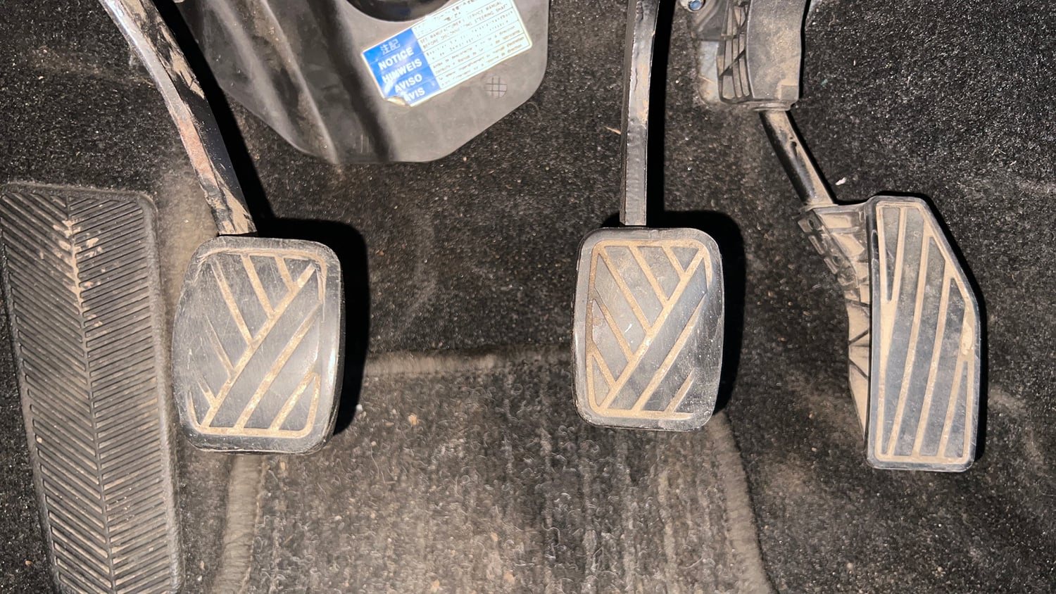Used 2016 Maruti Suzuki Baleno Delta 1.2 Petrol Manual interior PEDALS VIEW