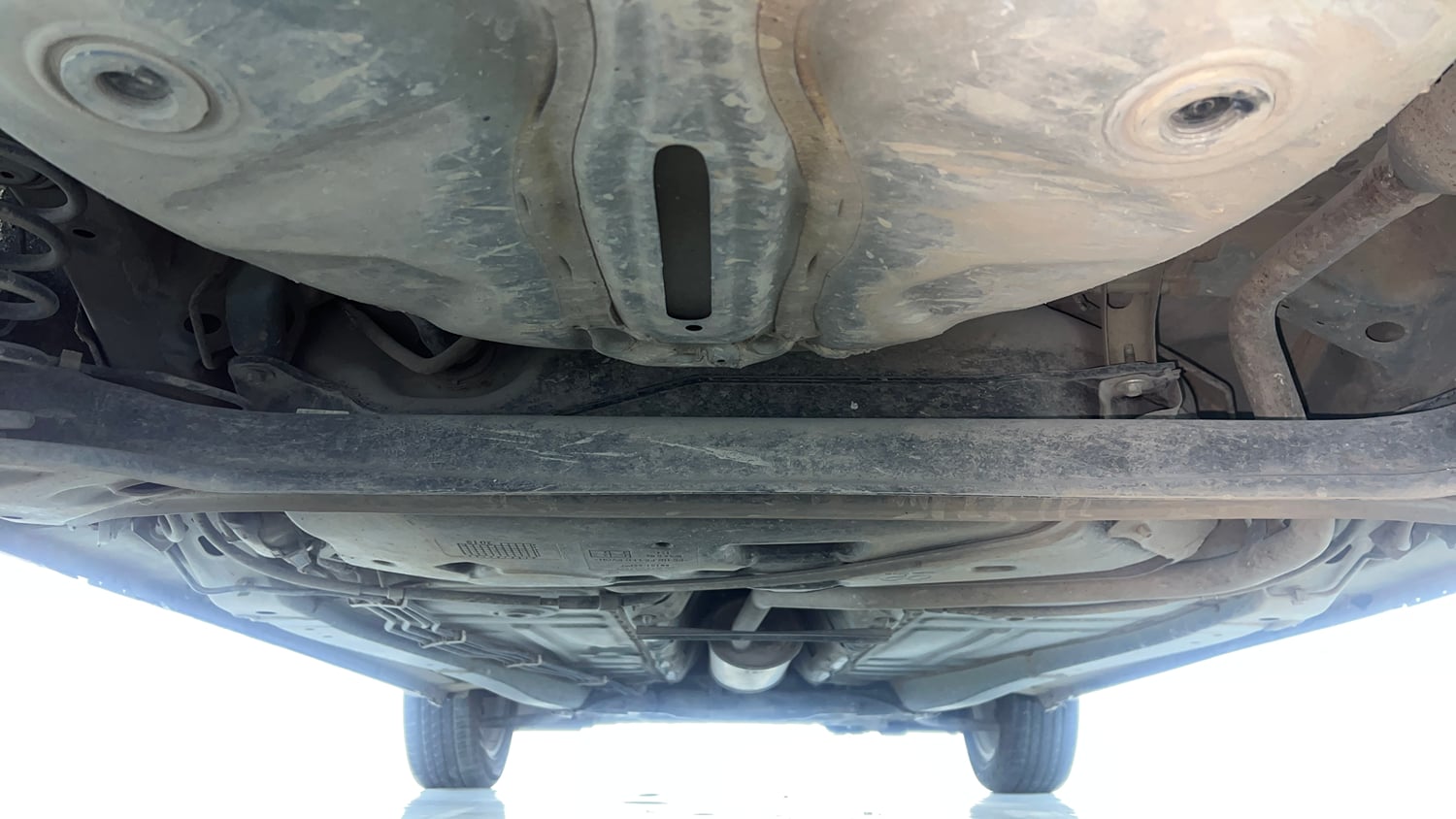 Used 2019 Maruti Suzuki Baleno Zeta Automatic Petrol Automatic extra REAR UNDERBODY VIEW (TAKEN FROM REAR)