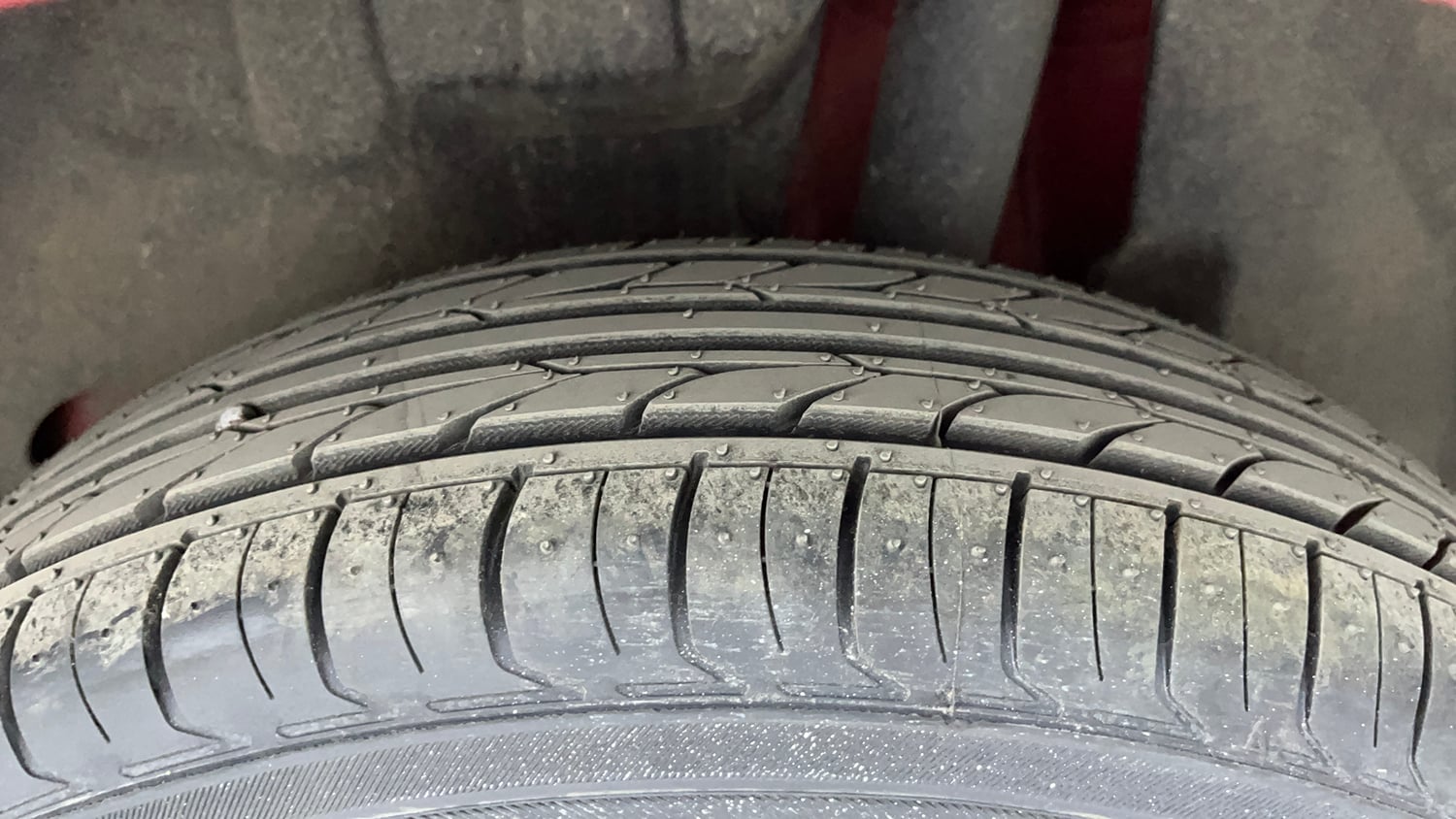 Used 2019 Maruti Suzuki Swift VXi Petrol Manual tyres LEFT REAR TYRE TREAD VIEW