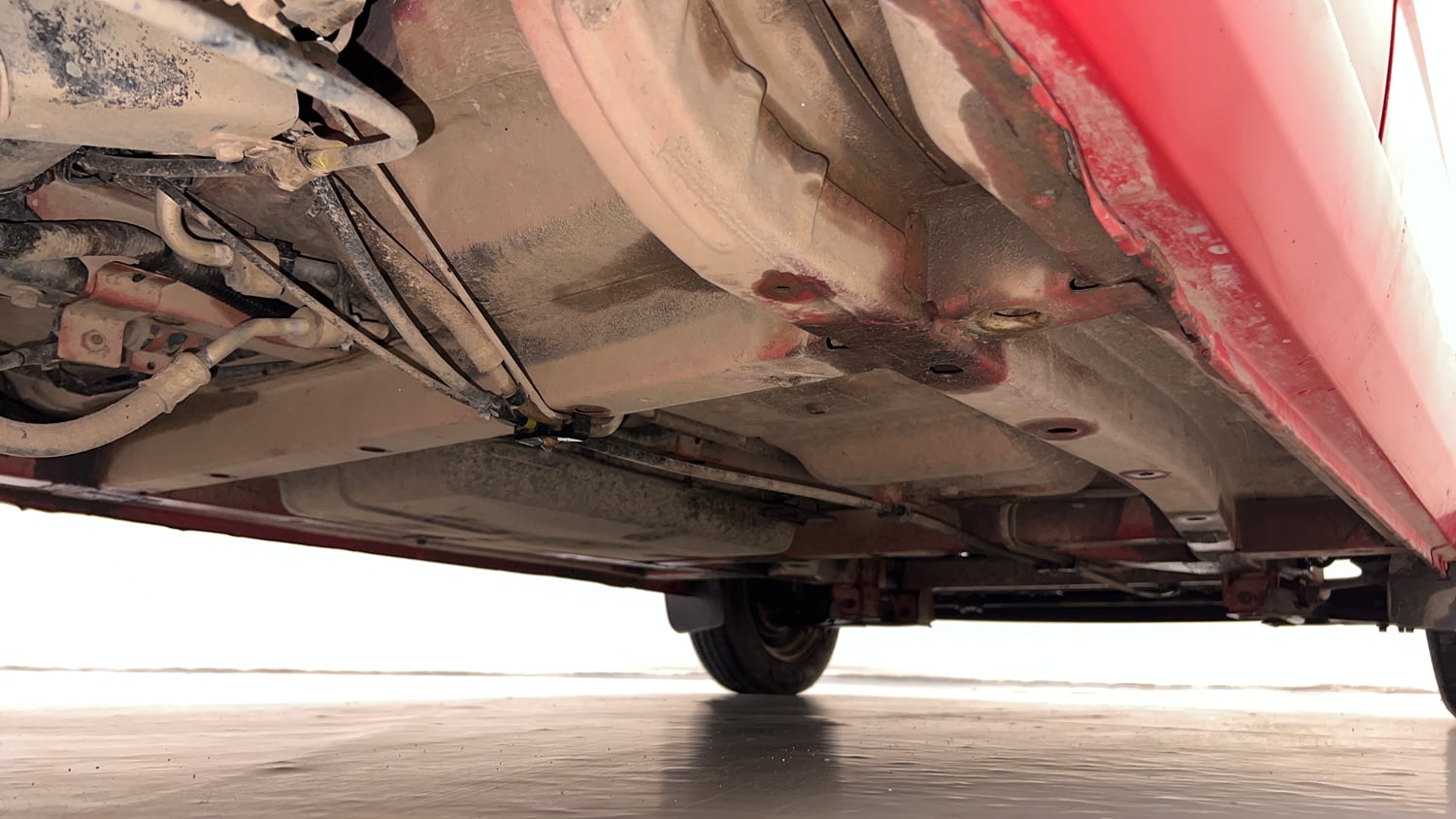 Used 2013 Tata Nano CX Petrol Manual extra REAR RIGHT UNDERBODY VIEW