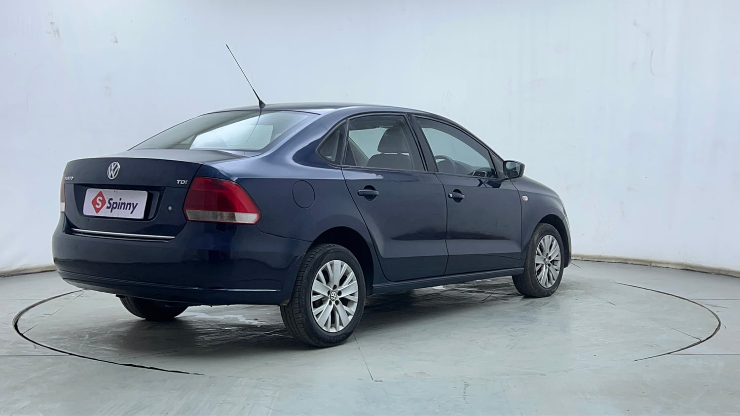 Used 2015 Volkswagen Vento Highline Diesel Diesel Manual exterior RIGHT REAR CORNER VIEW