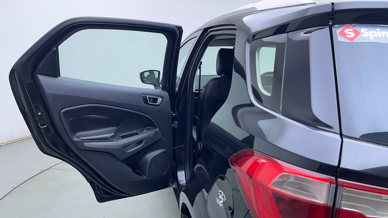 Used 2018 Ford EcoSport Titanium 1.5L TDCi Diesel Manual interior LEFT REAR DOOR OPEN VIEW