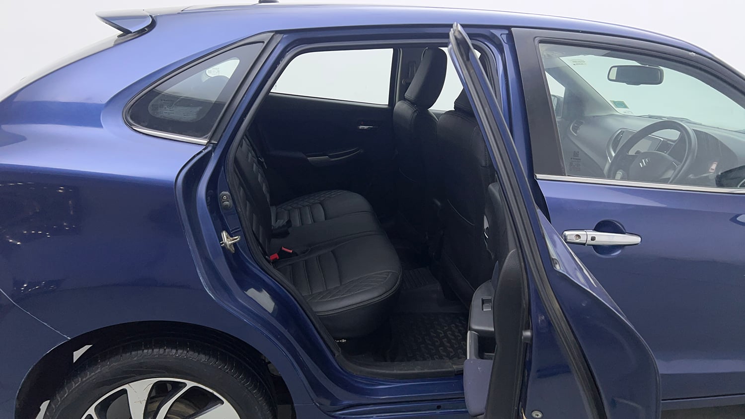 Used 2019 Maruti Suzuki Baleno Zeta 1.2 Petrol Manual interior RIGHT SIDE REAR DOOR CABIN VIEW