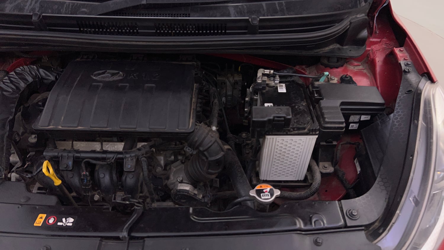 Used 2024 Hyundai Grand i10 Nios Asta 1.2 Kappa Petrol Manual engine ENGINE LEFT SIDE VIEW