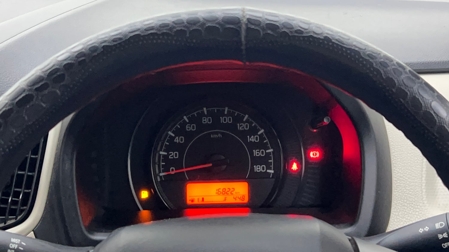 Used 2022 Maruti Suzuki Wagon R VXI 1.0 Petrol Manual interior CLUSTERMETER VIEW