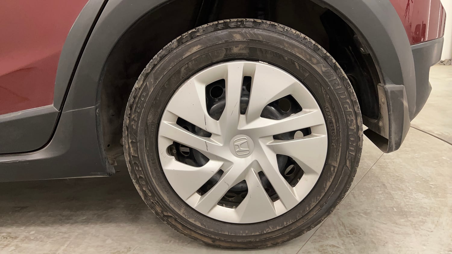 Used 2017 Honda WR-V S MT Petrol Petrol Manual tyres LEFT REAR TYRE RIM VIEW
