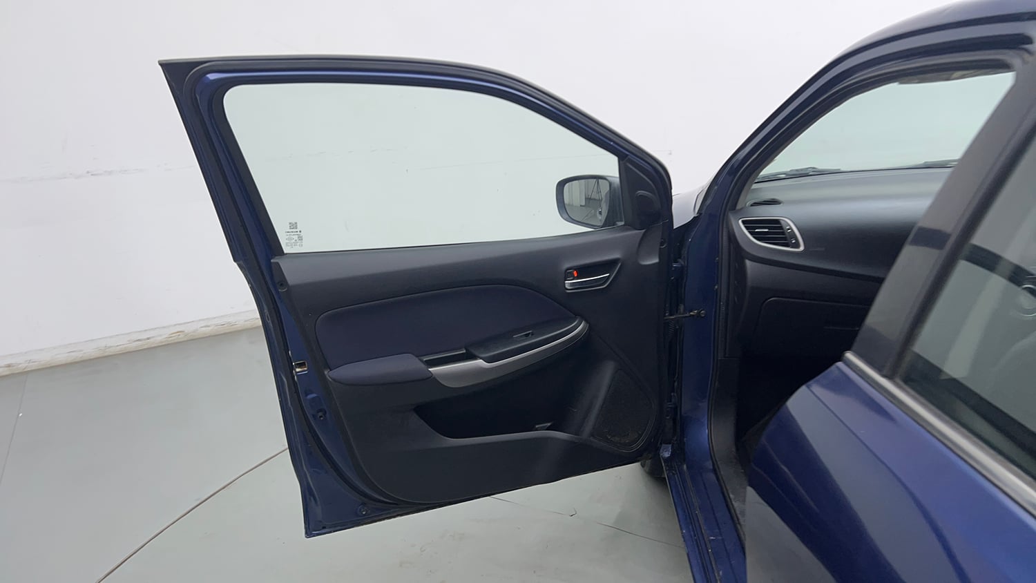 Used 2019 Maruti Suzuki Baleno Zeta 1.2 Petrol Manual interior LEFT FRONT DOOR OPEN VIEW