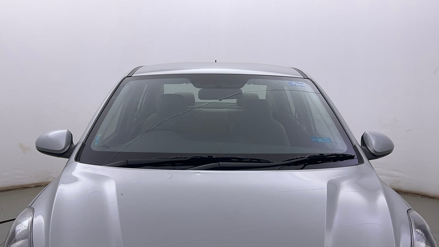 Used 2023 Hyundai Aura S 1.2 Petrol Petrol Manual exterior FRONT WINDSHIELD VIEW