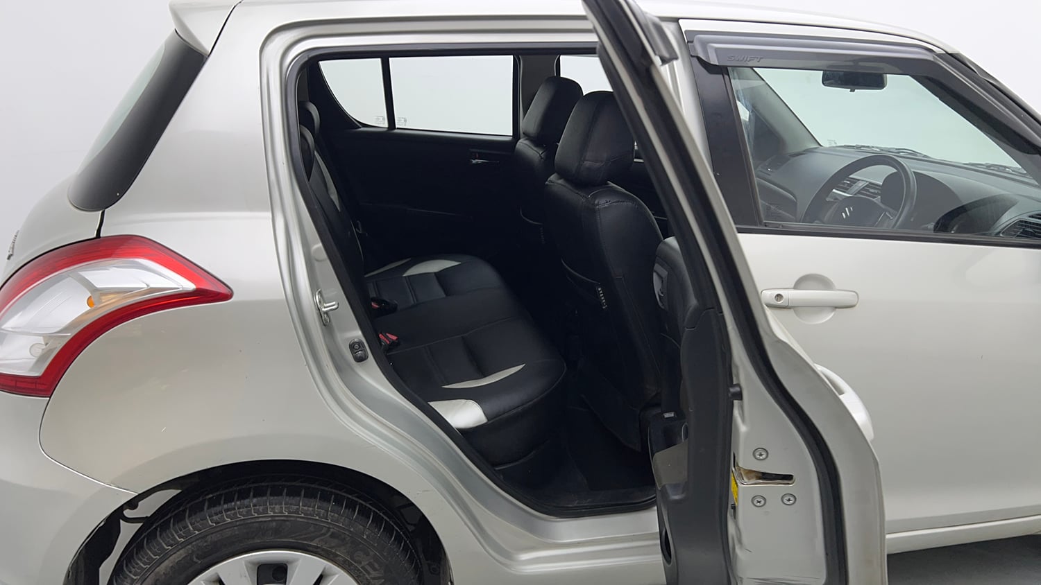 Used 2015 Maruti Suzuki Swift VXi Petrol Manual interior RIGHT SIDE REAR DOOR CABIN VIEW