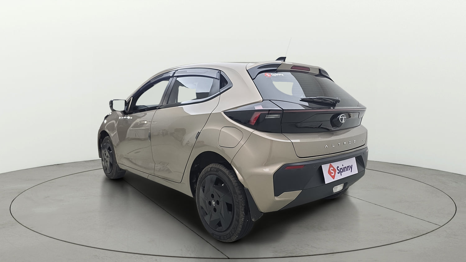Used 2025 Tata Altroz Creative S Petrol 6DCT Petrol Automatic exterior LEFT REAR CORNER VIEW