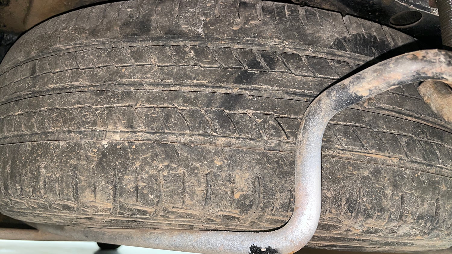 Used 2013 Maruti Suzuki Ertiga Vxi Petrol Manual tyres SPARE TYRE VIEW