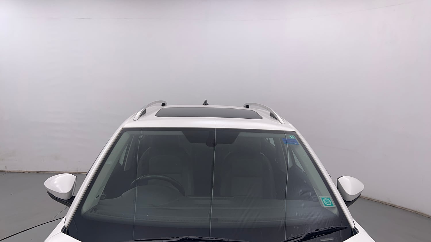 Used 2022 Skoda Kushaq Style 1.0L TSI AT Petrol Automatic exterior FRONT WINDSHIELD VIEW