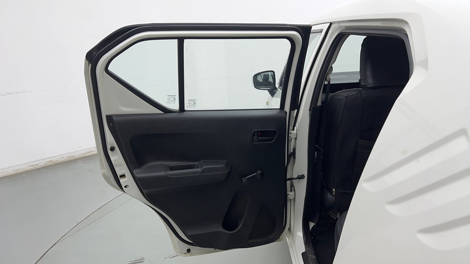Used 2024 Maruti Suzuki Ignis Sigma 1.2 MT Petrol Manual interior LEFT REAR DOOR OPEN VIEW