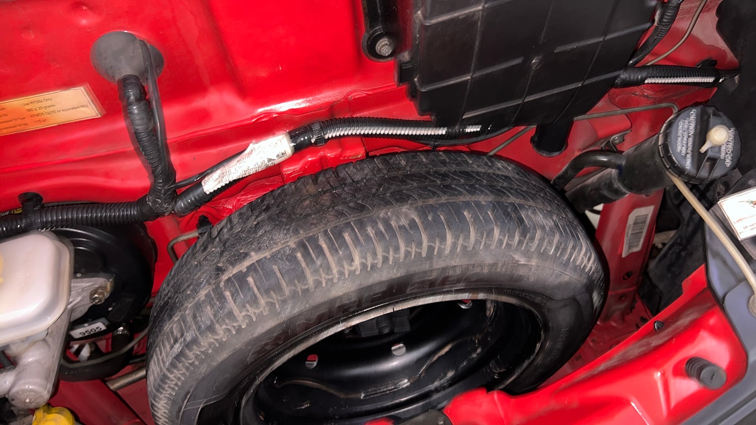 Used 2013 Tata Nano CX Petrol Manual tyres SPARE TYRE VIEW
