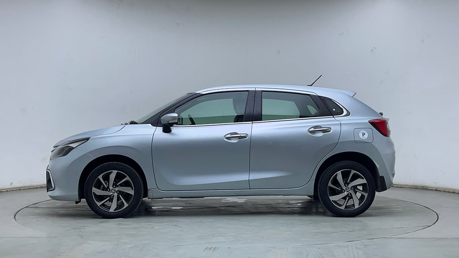 Used 2024 Toyota Glanza V Petrol Manual exterior LEFT SIDE VIEW