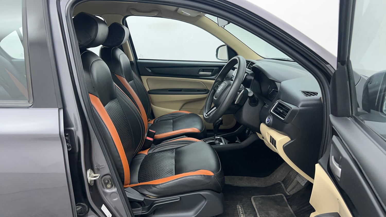 Used 2019 Honda Amaze 1.2 VX CVT Petrol Petrol Automatic interior RIGHT SIDE FRONT DOOR CABIN VIEW