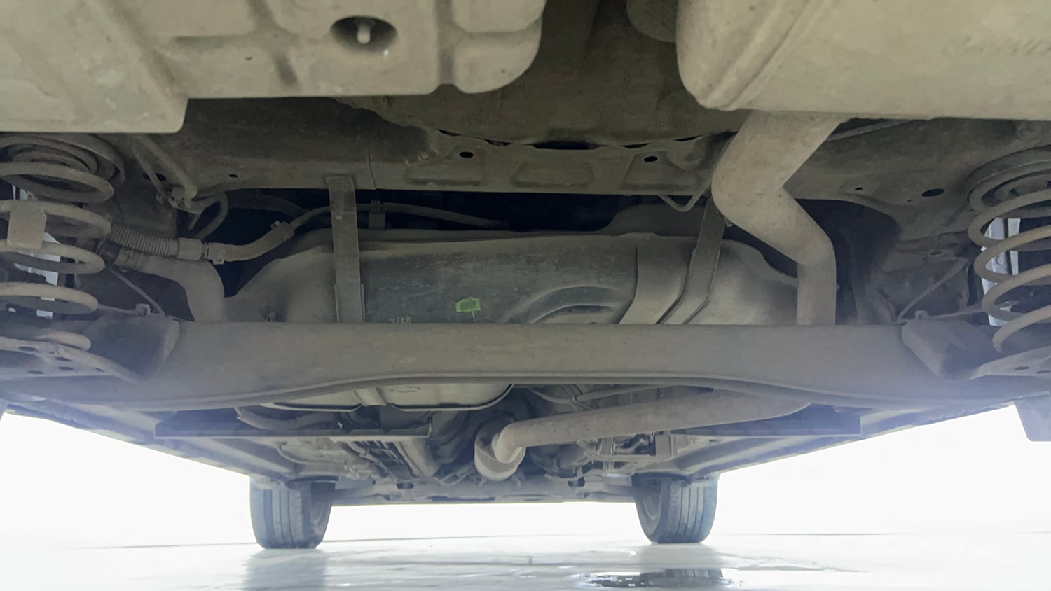 Used 2023 Kia Seltos HTX 1.5 Diesel AT Diesel Automatic extra REAR UNDERBODY VIEW (TAKEN FROM REAR)