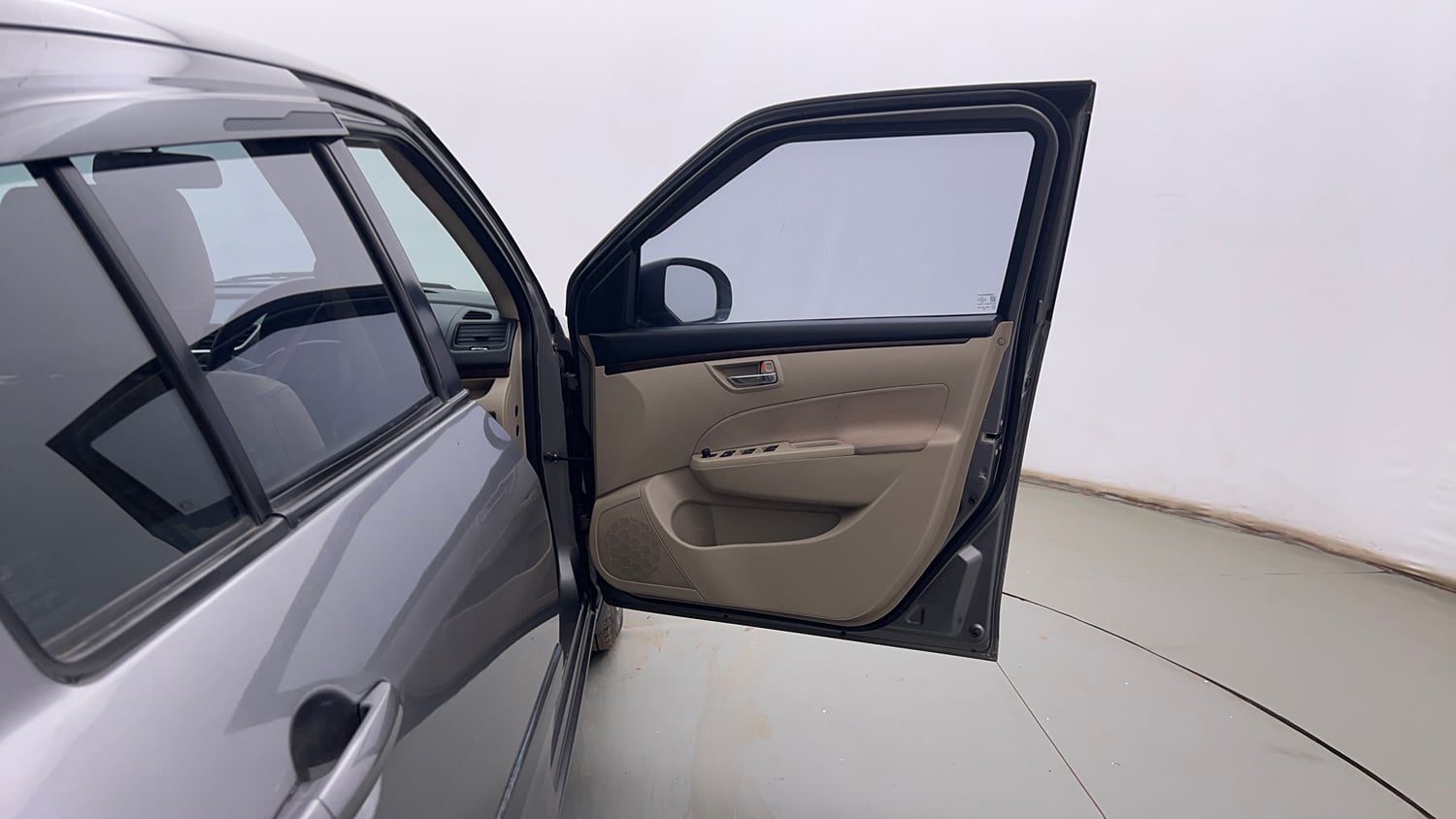 Used 2014 Maruti Suzuki Swift Dzire VXI Petrol Manual interior RIGHT FRONT DOOR OPEN VIEW