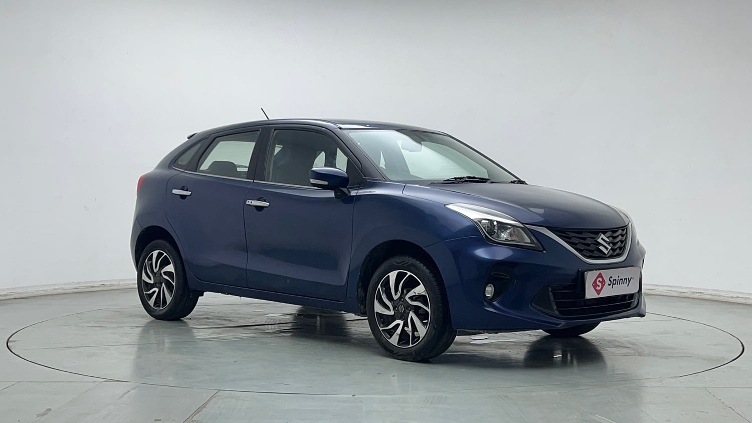 Used 2019 Maruti Suzuki Baleno Zeta 1.2 Petrol Manual exterior RIGHT FRONT CORNER VIEW