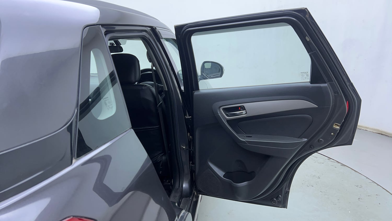 Used 2018 Maruti Suzuki Vitara Brezza [2016-2020] ZDi Plus Diesel Manual interior RIGHT REAR DOOR OPEN VIEW