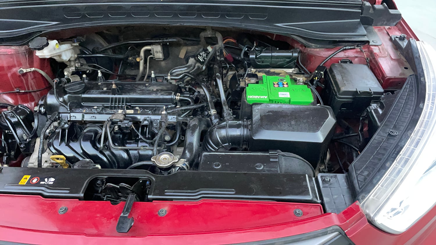 Used 2017 Hyundai Creta E Plus 1.6 Petrol Petrol Manual engine ENGINE LEFT SIDE VIEW