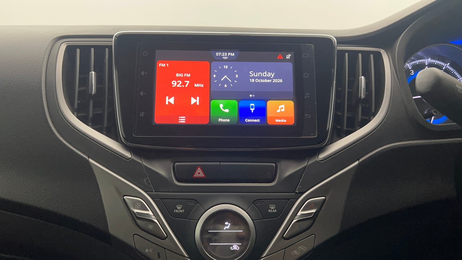 Used 2020 Maruti Suzuki Baleno Alpha Automatic Petrol Automatic interior MUSIC SYSTEM & AC CONTROL VIEW