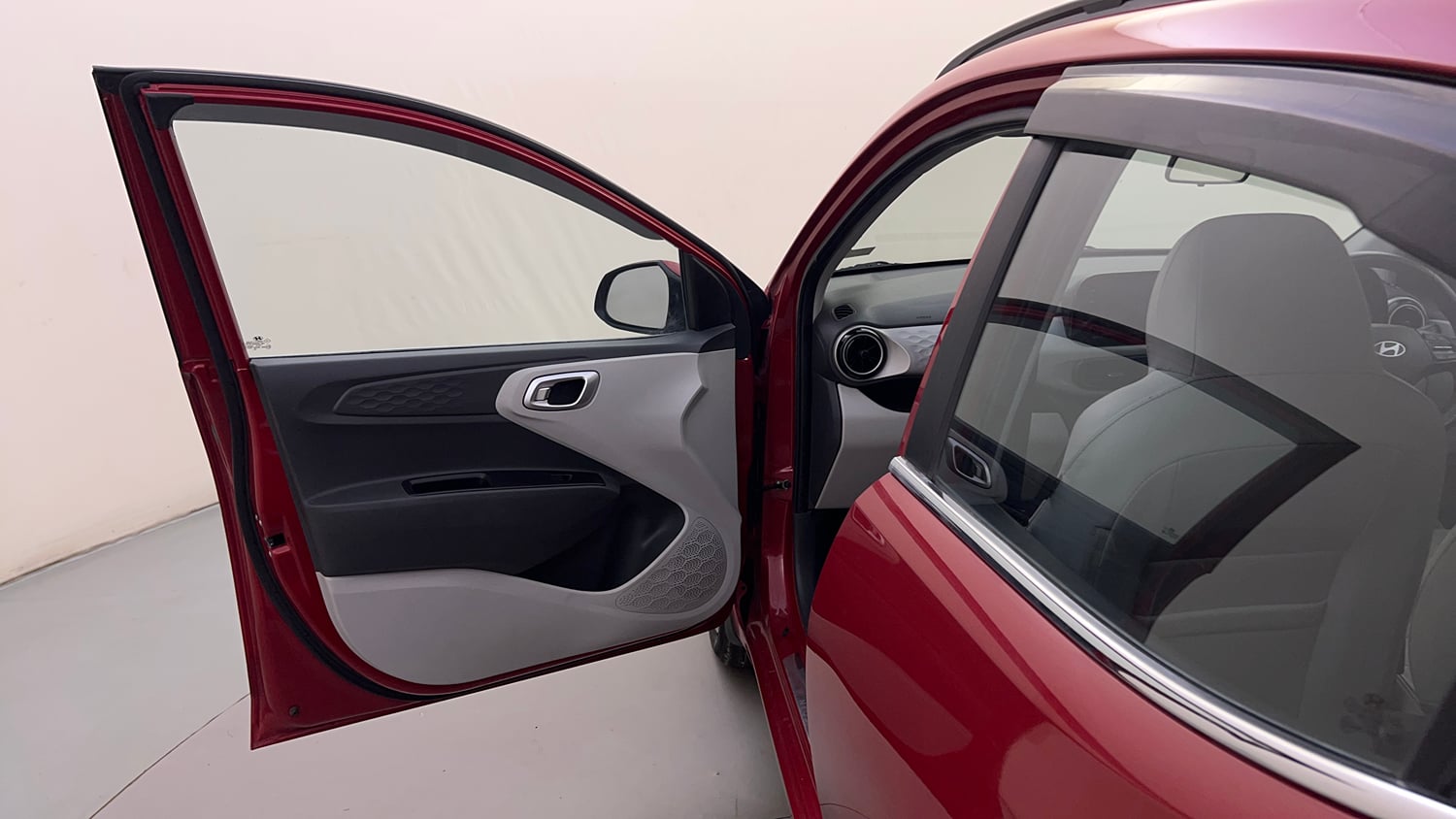 Used 2024 Hyundai Grand i10 Nios Asta 1.2 Kappa Petrol Manual interior LEFT FRONT DOOR OPEN VIEW