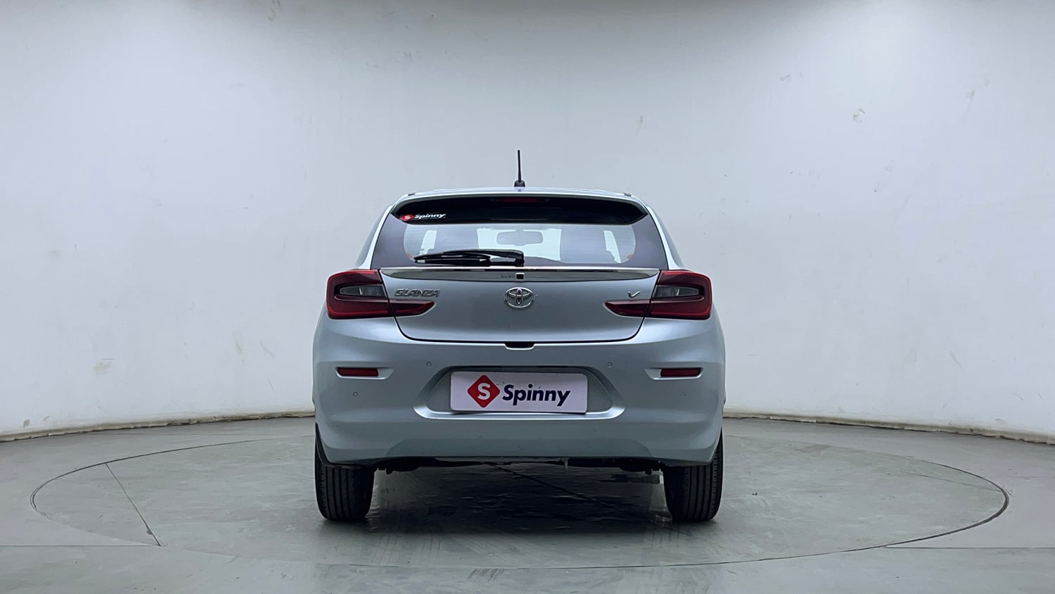 Used 2024 Toyota Glanza V Petrol Manual exterior BACK VIEW