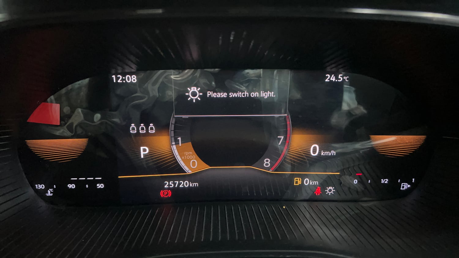 Used 2023 Skoda Slavia Style 1.5L TSI DSG Petrol Automatic interior CLUSTERMETER VIEW