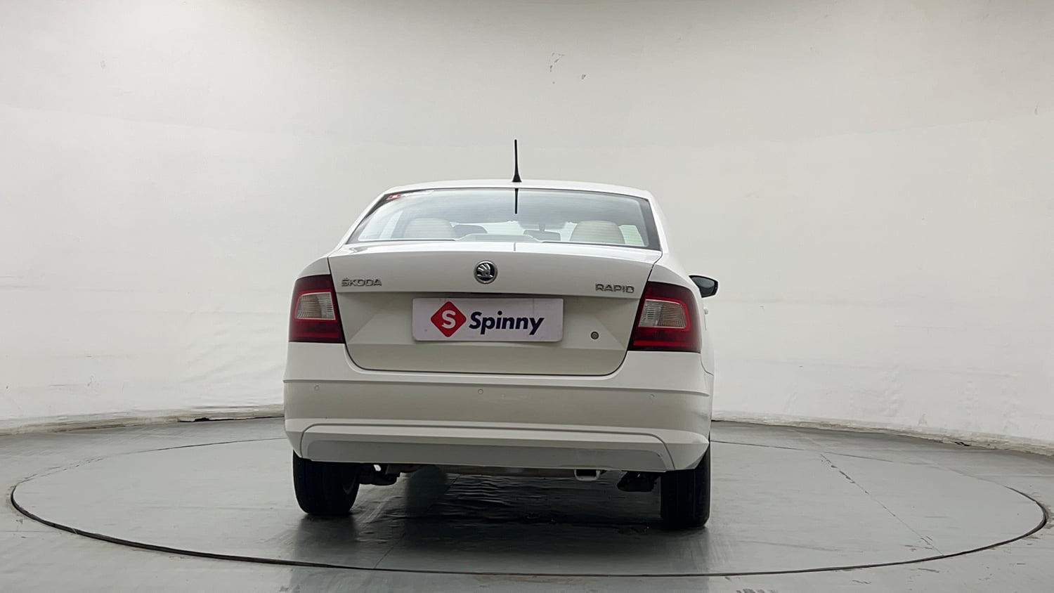 Used 2020 Skoda Rapid Active 1.0 TSI MT Petrol Manual exterior BACK VIEW