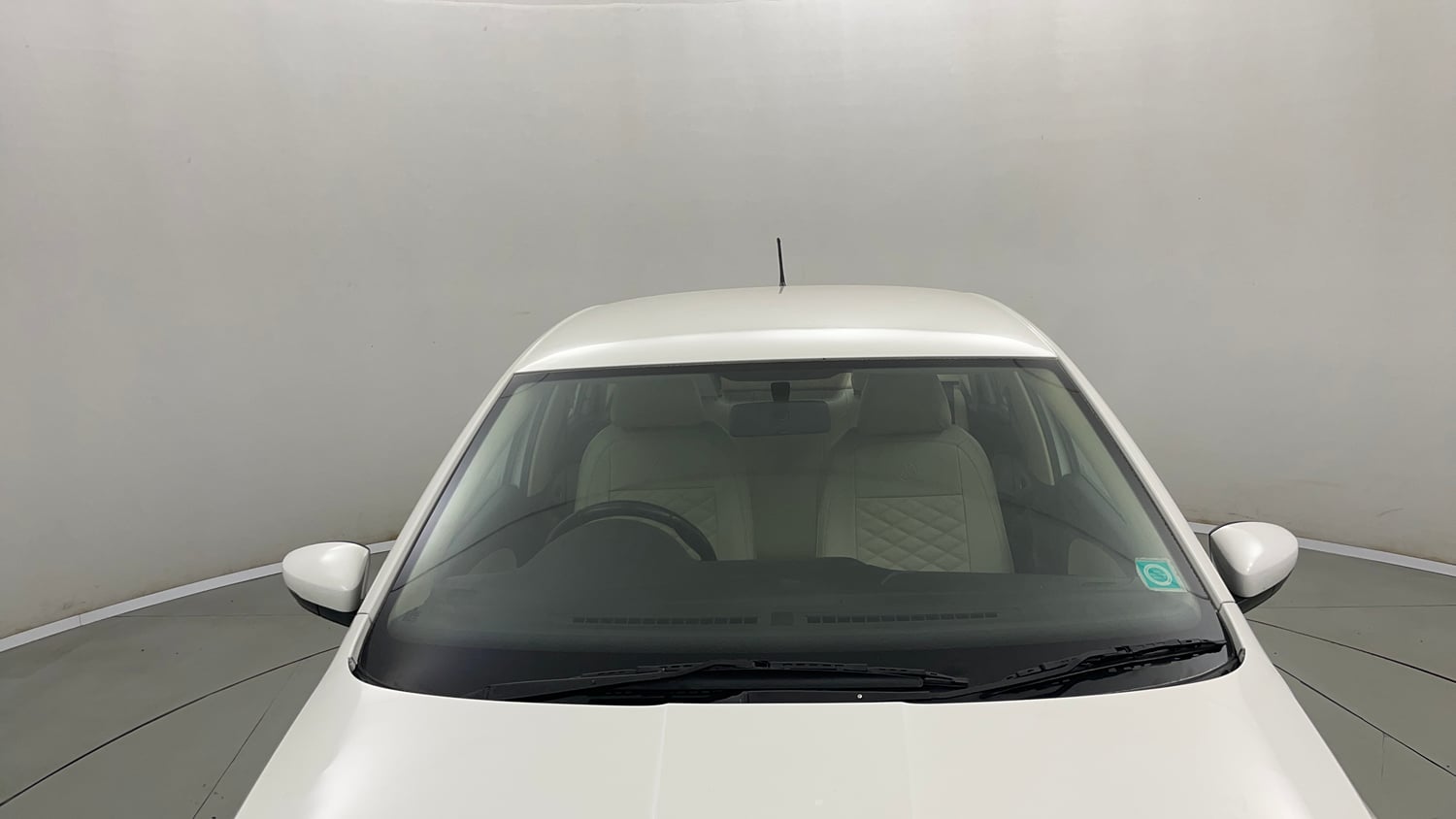 Used 2019 Skoda Rapid Ambition 1.6 MPI AT Petrol Automatic exterior FRONT WINDSHIELD VIEW