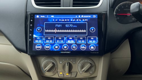 Used 2013 Maruti Suzuki Swift Dzire VXI Petrol Manual interior MUSIC SYSTEM & AC CONTROL VIEW