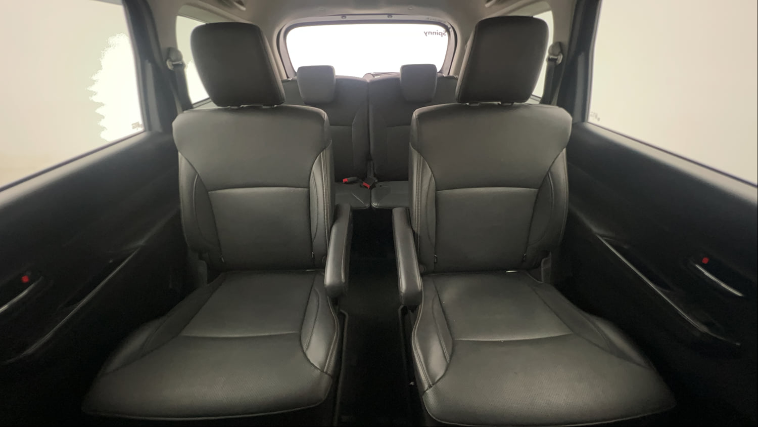 Used 2022 Maruti Suzuki XL6 Alpha Plus AT Petrol Petrol Automatic interior REAR SEAT CONDITION VIEW