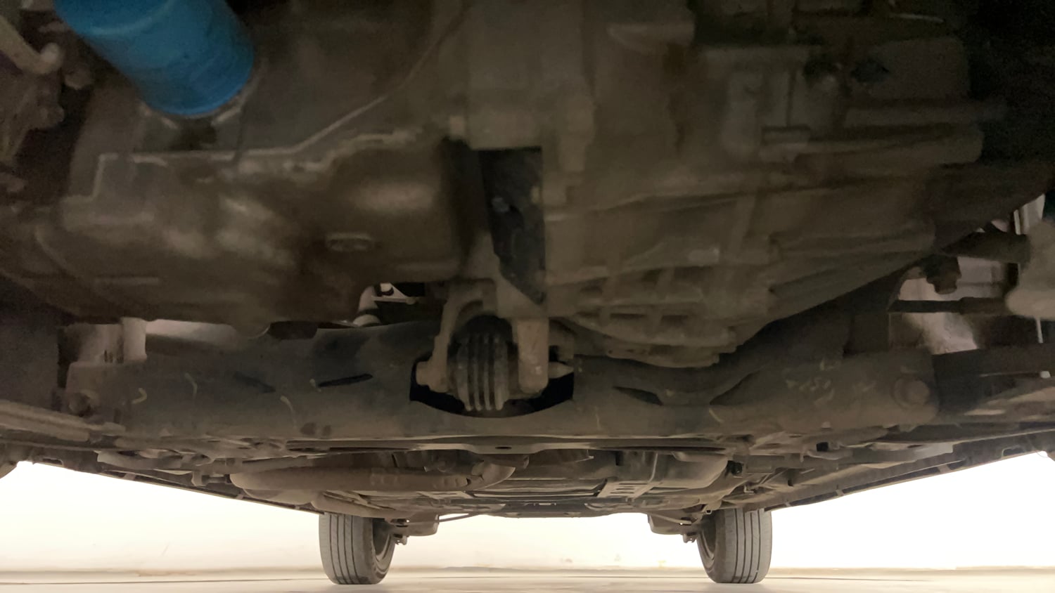 Used 2017 Honda WR-V S MT Petrol Petrol Manual extra FRONT LEFT UNDERBODY VIEW