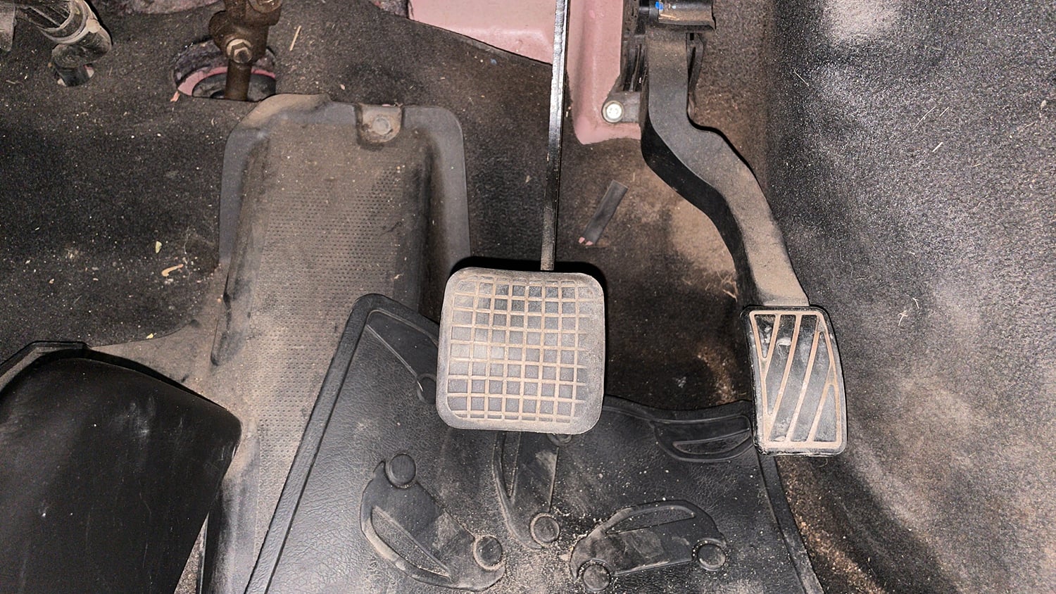 Used 2017 Tata Nano Twist XTA Petrol Automatic interior PEDALS VIEW